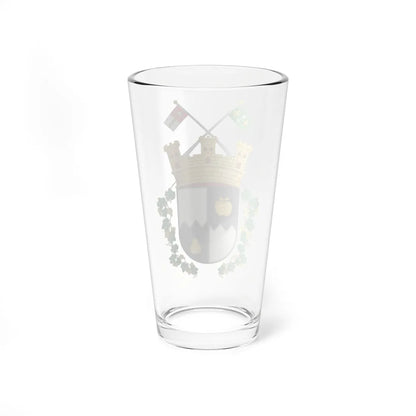 Escudo de Ingeniero Huergo Río Negro (Argentina) (Coat of Arms) Pint Glass 16oz - Go Mug Yourself