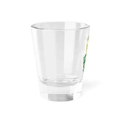 Escudo de Ingeniero Huergo Río Negro (Argentina) (Coat of Arms) Shot Glass 1.5oz - Go Mug Yourself