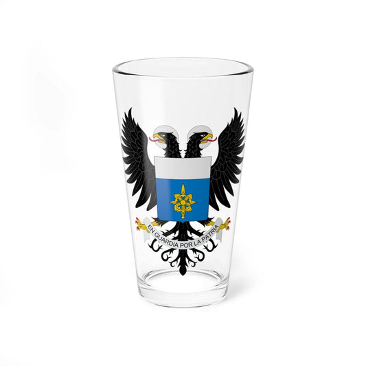Escudo de Inteligencia Militar-Colombia (Colombia) (Coat of Arms) Pint Glass 16oz 16oz - Go Mug Yourself