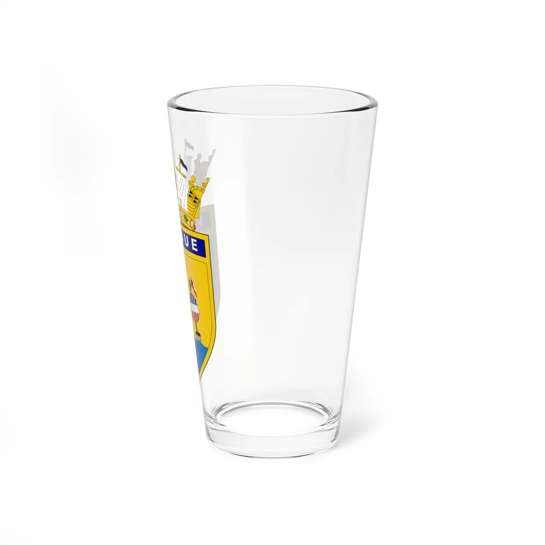 Escudo de Iquique (Chile) (Coat of Arms) Pint Glass 16oz - Go Mug Yourself