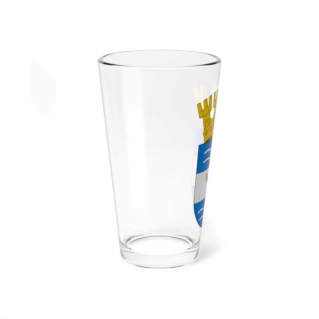 Escudo de Ñiquén (Chile) (Coat of Arms) Pint Glass 16oz - Go Mug Yourself