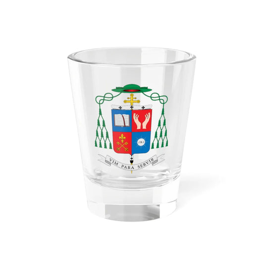 Escudo de Irineu Roman (Spain) (Coat of Arms) Shot Glass 1.5oz 1.5oz - Go Mug Yourself