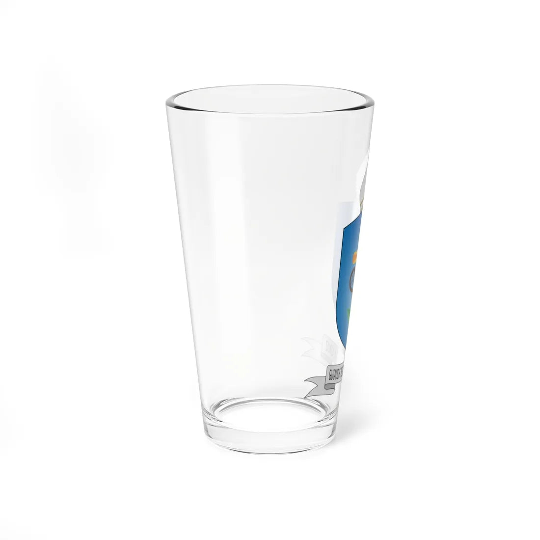 Escudo de Itacir Brassiani (Spain) (Coat of Arms) Pint Glass 16oz - Go Mug Yourself