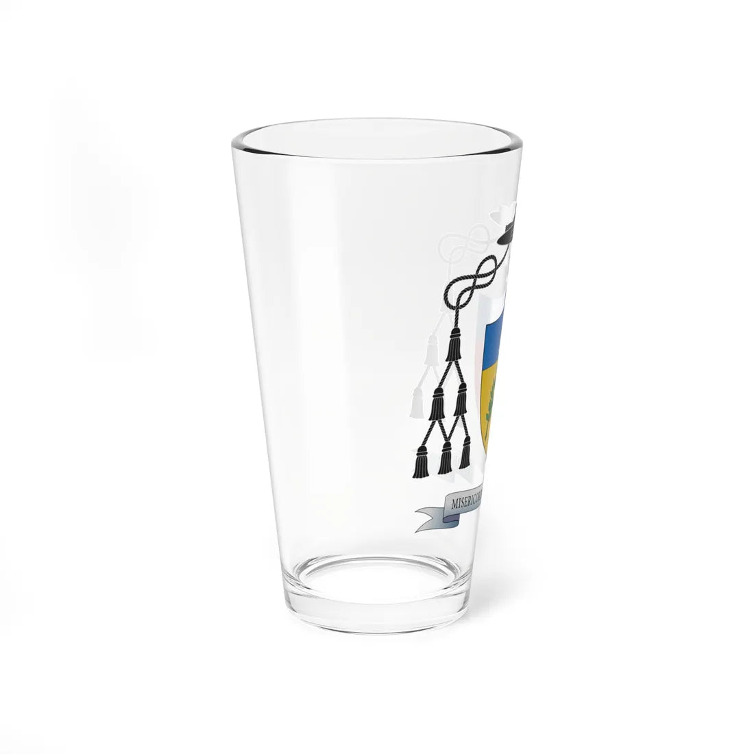 Escudo de Jacinto Inácio Flach (Spain) (Coat of Arms) Pint Glass 16oz - Go Mug Yourself