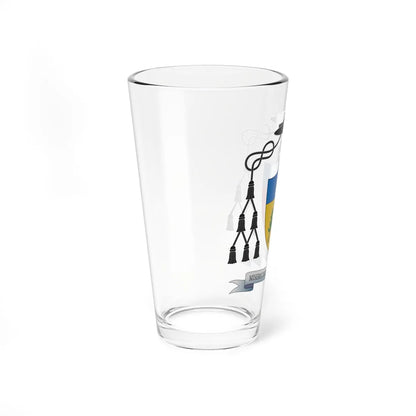 Escudo de Jacinto Inácio Flach (Spain) (Coat of Arms) Pint Glass 16oz - Go Mug Yourself