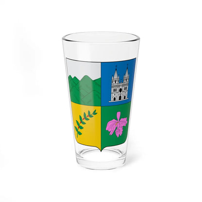 Escudo de Jardín (Colombia) (Coat of Arms) Pint Glass 16oz 16oz - Go Mug Yourself