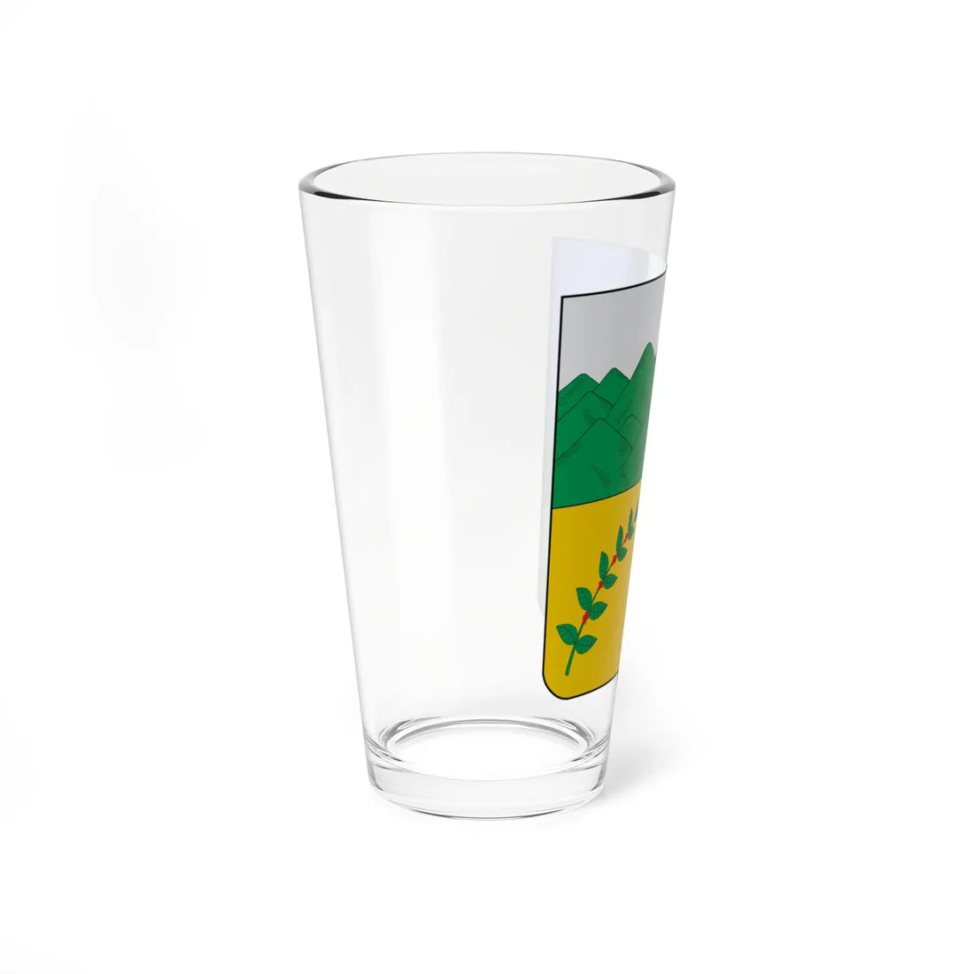 Escudo de Jardín (Colombia) (Coat of Arms) Pint Glass 16oz - Go Mug Yourself
