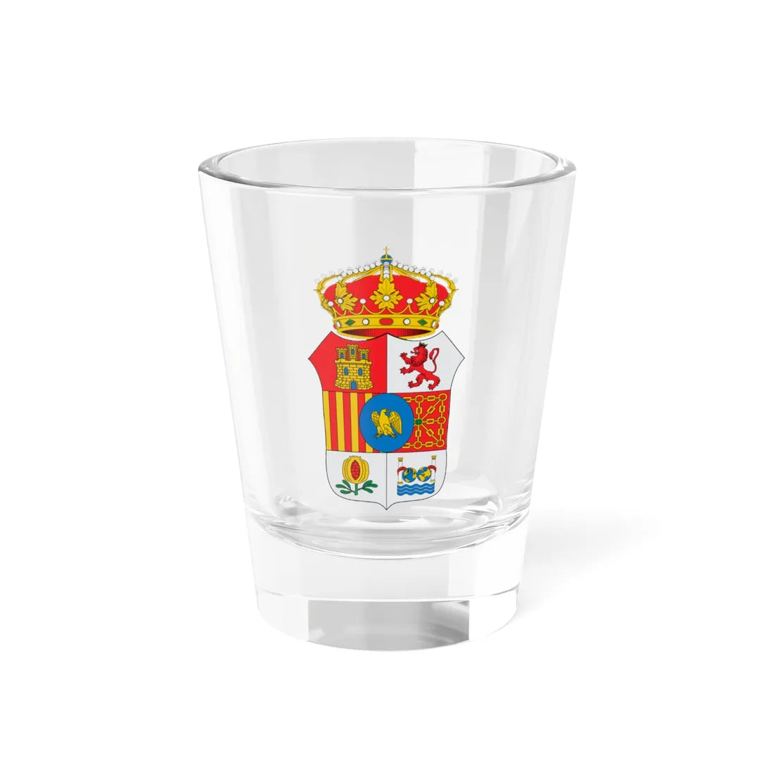 Escudo de José Bonaparte (Spain) (Coat of Arms) Shot Glass 1.5oz 1.5oz - Go Mug Yourself