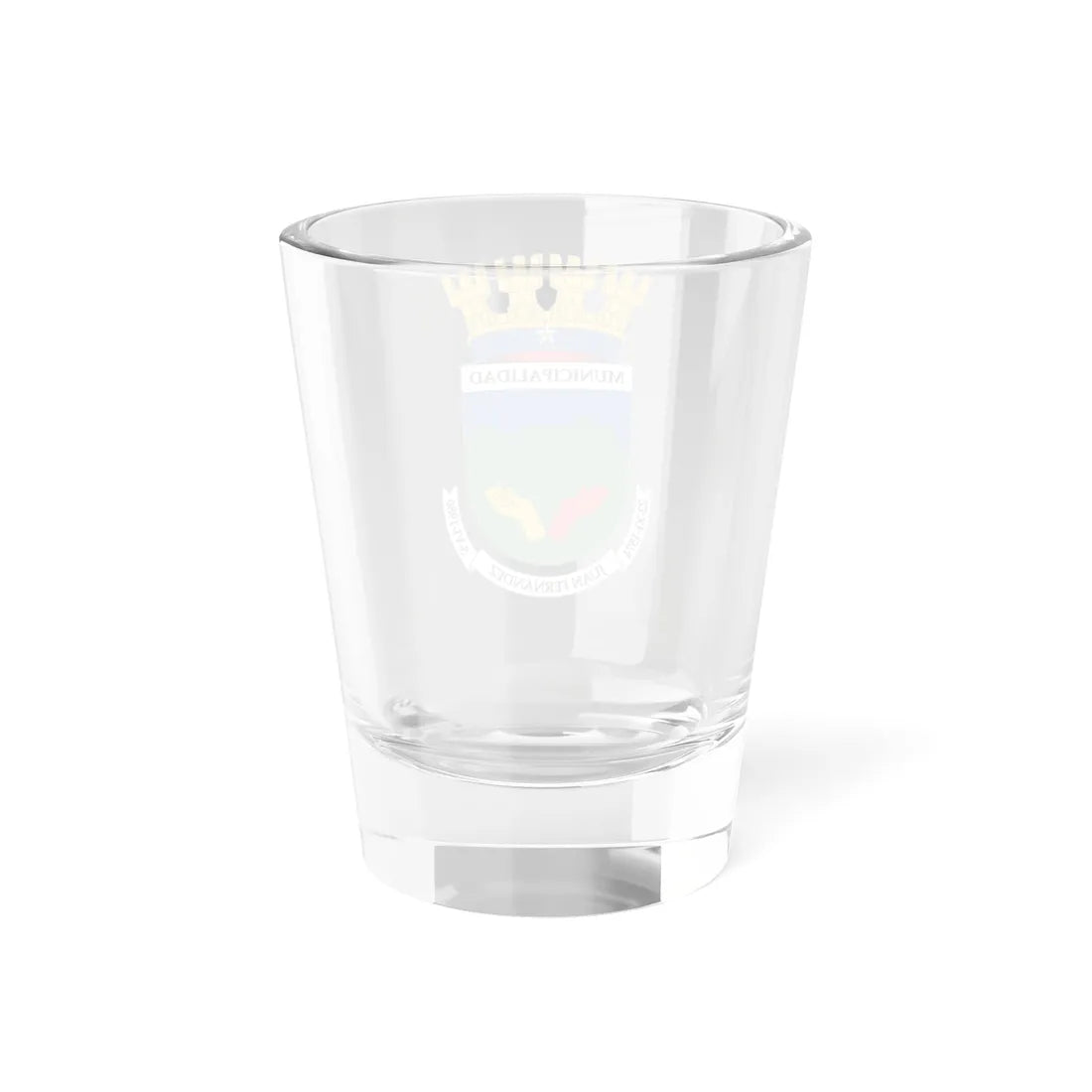 Escudo de Juan Fernández (Chile) (Coat of Arms) Shot Glass 1.5oz - Go Mug Yourself
