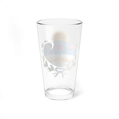 Escudo de jujuy color (Argentina) (Coat of Arms) Pint Glass 16oz - Go Mug Yourself