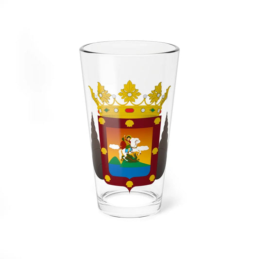 Escudo de Juticalpa (Costa Rica) (Coat of Arms) Pint Glass 16oz 16oz - Go Mug Yourself