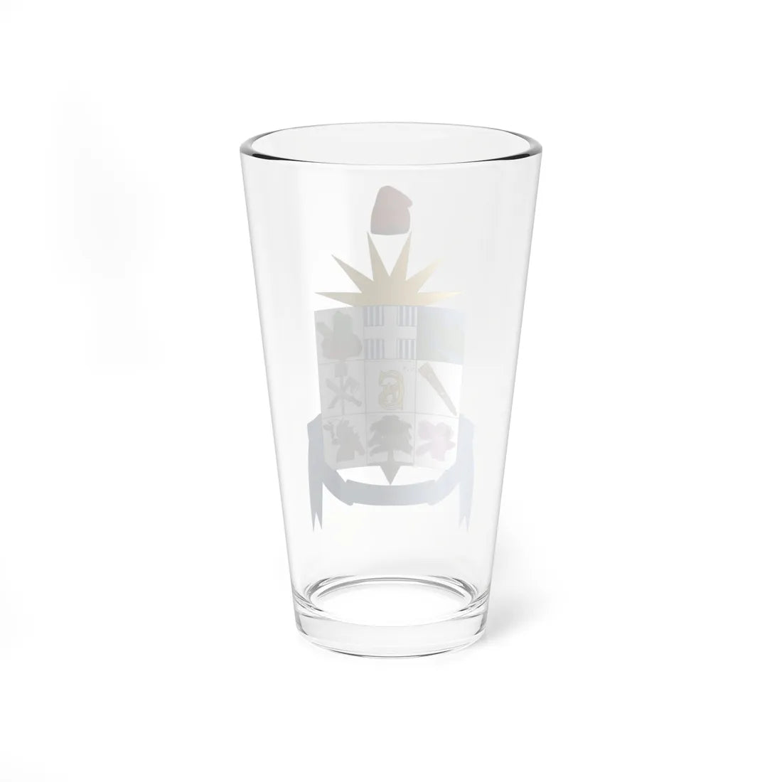 Escudo de La Argentina - Huila (Colombia) (Coat of Arms) Pint Glass 16oz - Go Mug Yourself