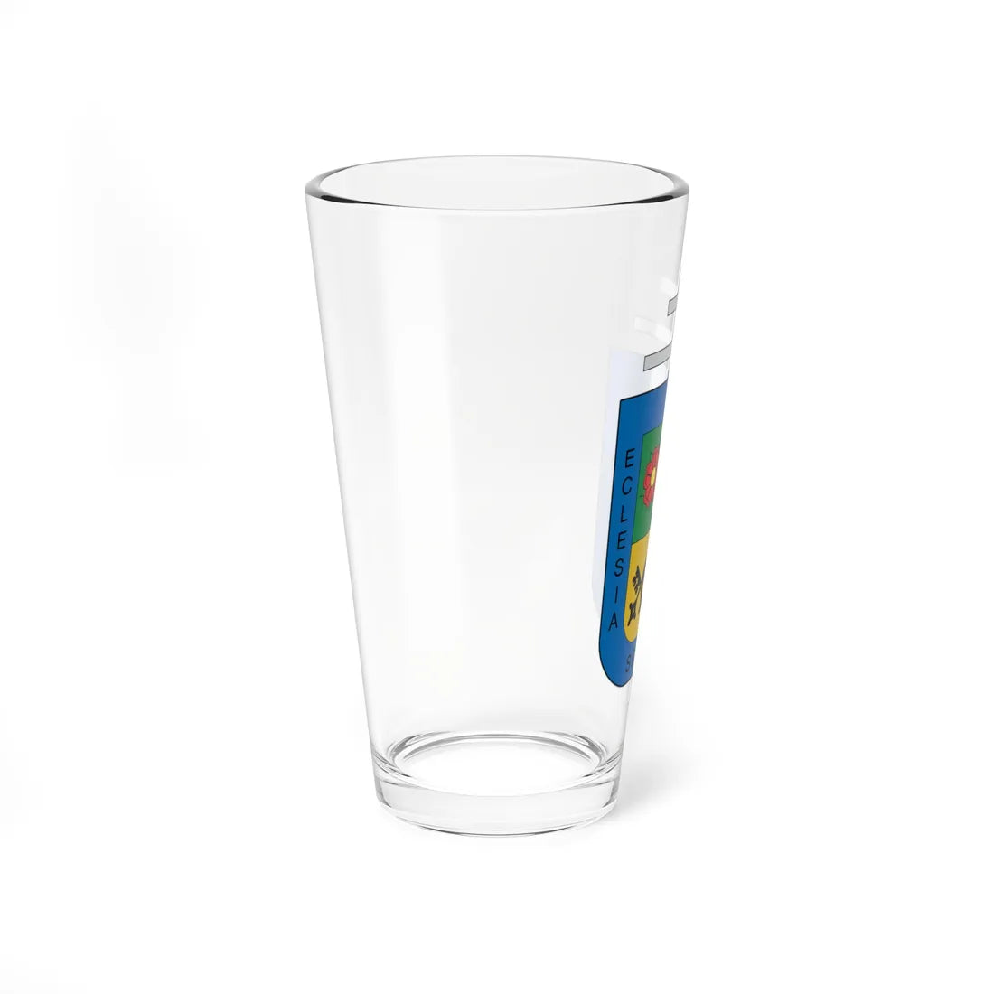 Escudo de la Arquidiócesis de Bucaramanga (Colombia) (Coat of Arms) Pint Glass 16oz - Go Mug Yourself