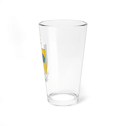 Escudo de la arquidiócesis de Florencia Colombia (Colombia) (Coat of Arms) Pint Glass 16oz - Go Mug Yourself