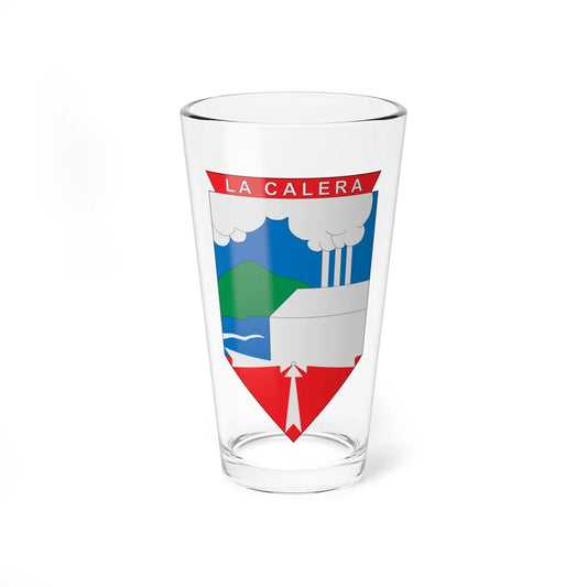 Escudo de La Calera (Chile) (Coat of Arms) Pint Glass 16oz 16oz - Go Mug Yourself