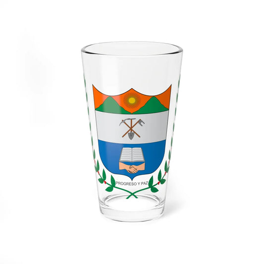 Escudo de La Celia Risaralda (Colombia) (Coat of Arms) Pint Glass 16oz 16oz - Go Mug Yourself