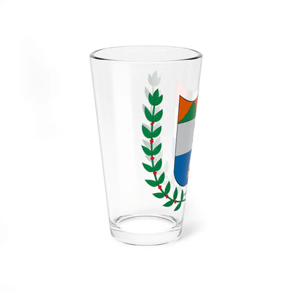 Escudo de La Celia Risaralda (Colombia) (Coat of Arms) Pint Glass 16oz - Go Mug Yourself