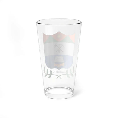 Escudo de La Celia Risaralda (Colombia) (Coat of Arms) Pint Glass 16oz - Go Mug Yourself