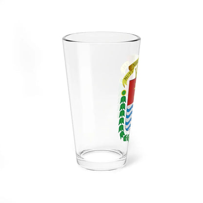 Escudo de la Ciudad de Barinas (Venezuela) (Coat of Arms) Pint Glass 16oz - Go Mug Yourself