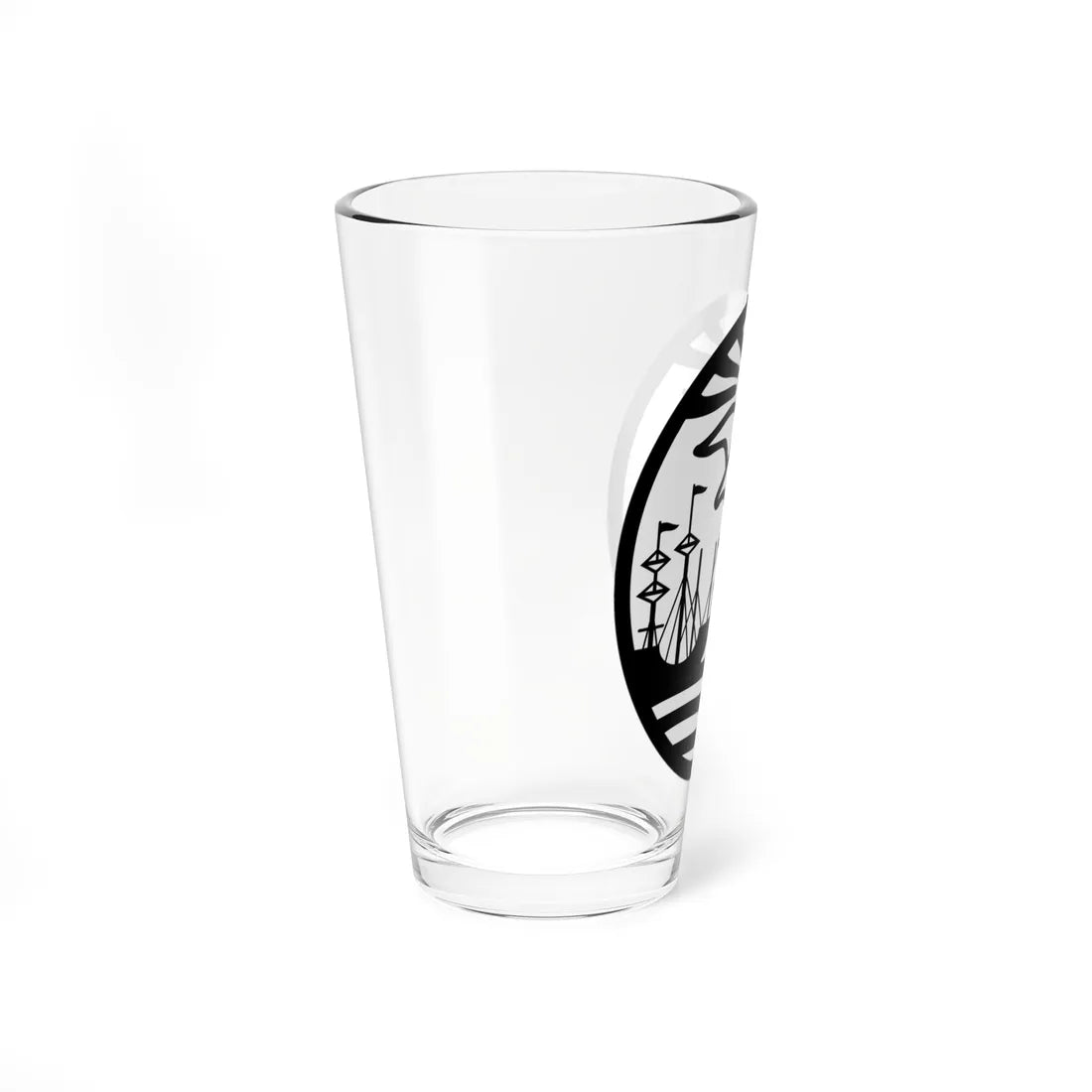 Escudo de la Ciudad de Buenos Aires (Argentina) (Coat of Arms) Pint Glass 16oz - Go Mug Yourself