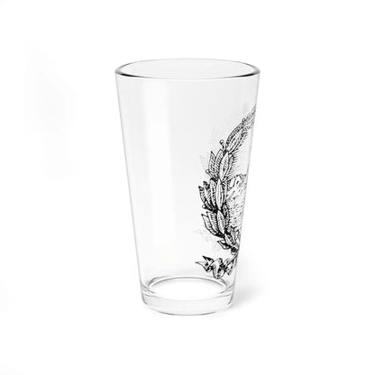 Escudo de la Ciudad de Mendoza (Argentina) (Coat of Arms) Pint Glass 16oz - Go Mug Yourself