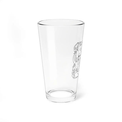 Escudo de la ciudad Zacatecas (Mexico) (Coat of Arms) Pint Glass 16oz - Go Mug Yourself