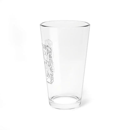 Escudo de la ciudad Zacatecas (Mexico) (Coat of Arms) Pint Glass 16oz - Go Mug Yourself