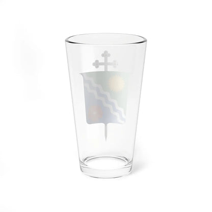 Escudo de la Diócesis de Apartadó (Colombia) (Coat of Arms) Pint Glass 16oz - Go Mug Yourself