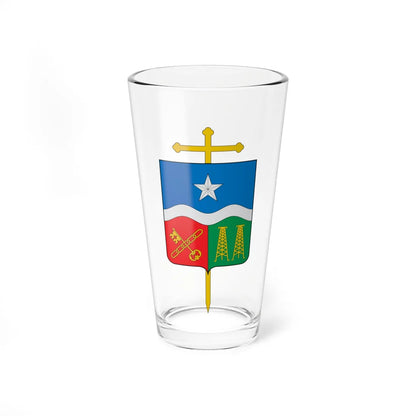 Escudo de la Diócesis de Barrancabermeja (Colombia) (Coat of Arms) Pint Glass 16oz 16oz - Go Mug Yourself