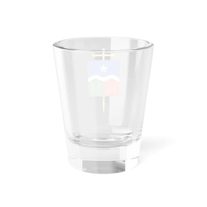 Escudo de la Diócesis de Barrancabermeja (Colombia) (Coat of Arms) Shot Glass 1.5oz - Go Mug Yourself
