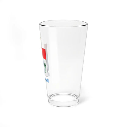 Escudo de la Diócesis de Buenaventura (Colombia) (Coat of Arms) Pint Glass 16oz - Go Mug Yourself