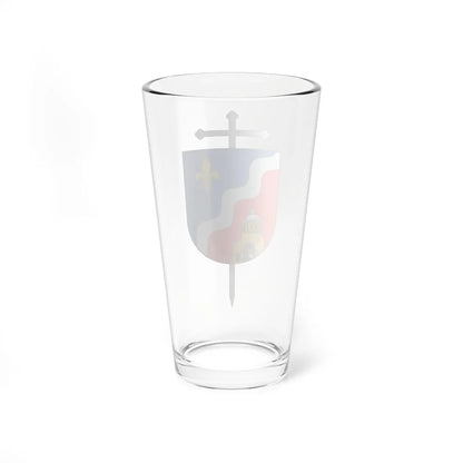Escudo de la Diócesis de Cúcuta (Colombia) (Coat of Arms) Pint Glass 16oz - Go Mug Yourself
