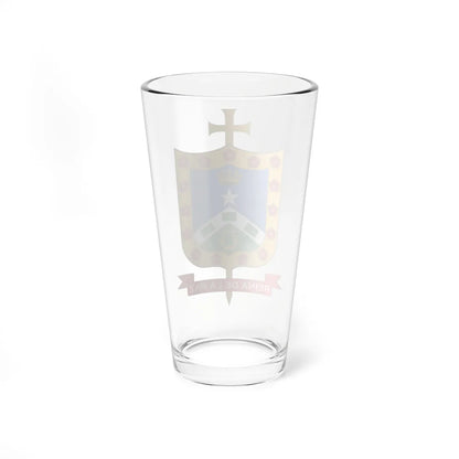 Escudo de la Diócesis de Chiquinquirá (Colombia) (Coat of Arms) Pint Glass 16oz - Go Mug Yourself