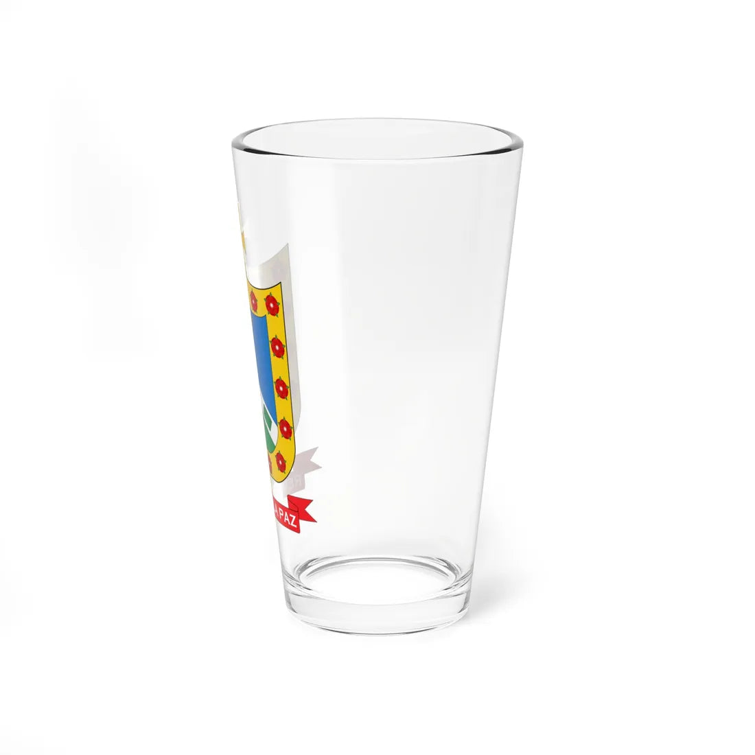Escudo de la Diócesis de Chiquinquirá (Colombia) (Coat of Arms) Pint Glass 16oz - Go Mug Yourself