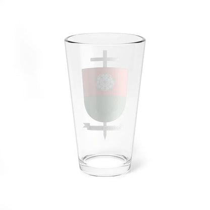 Escudo de la Diócesis de El Espinal (Colombia) (Coat of Arms) Pint Glass 16oz - Go Mug Yourself