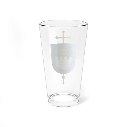 Escudo de la Diócesis de Facatativá (Colombia) (Coat of Arms) Pint Glass 16oz - Go Mug Yourself