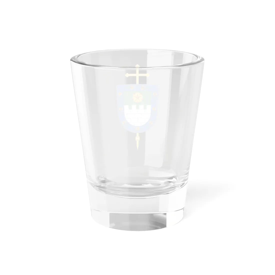 Escudo de la Diócesis de Facatativá (Colombia) (Coat of Arms) Shot Glass 1.5oz - Go Mug Yourself