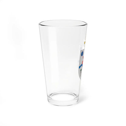 Escudo de la Diócesis de Florencia (Colombia) (Coat of Arms) Pint Glass 16oz - Go Mug Yourself