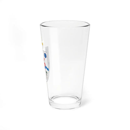 Escudo de la Diócesis de Florencia (Colombia) (Coat of Arms) Pint Glass 16oz - Go Mug Yourself