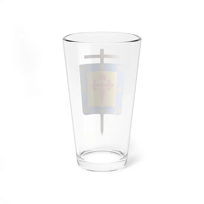 Escudo de la Diócesis de Fontibón (Colombia) (Coat of Arms) Pint Glass 16oz - Go Mug Yourself