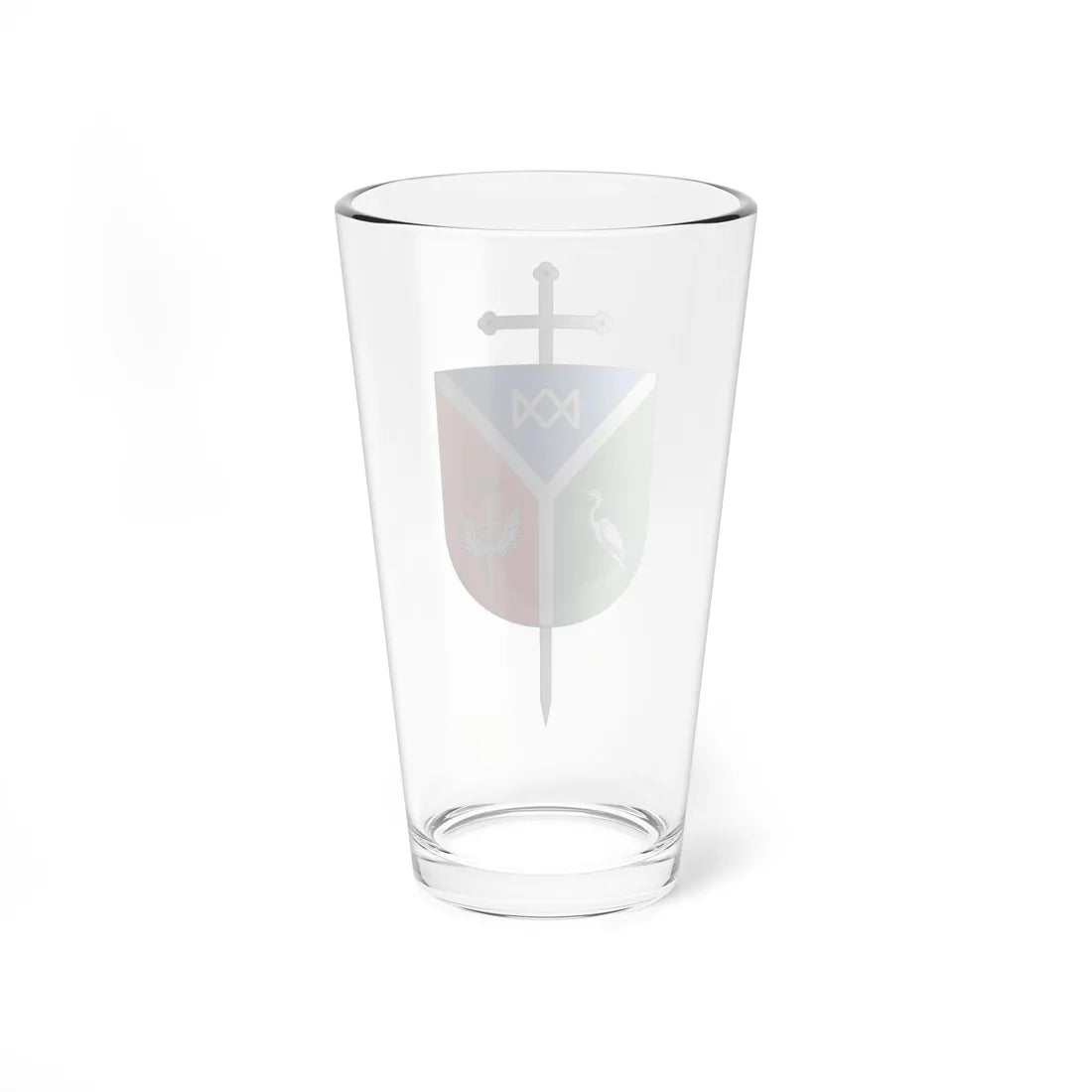 Escudo de la Diócesis de Garzón (Colombia) (Coat of Arms) Pint Glass 16oz - Go Mug Yourself