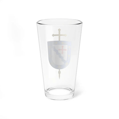 Escudo de la Diócesis de Girardot (Colombia) (Coat of Arms) Pint Glass 16oz - Go Mug Yourself