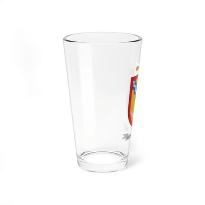 Escudo de la Diócesis de Girardota (Colombia) (Coat of Arms) Pint Glass 16oz - Go Mug Yourself