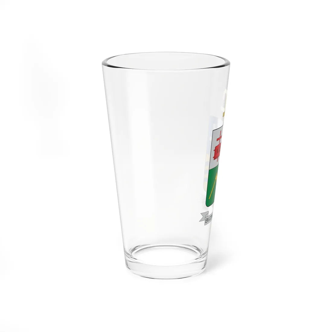 Escudo de la Diócesis de Granada en Colombia (Colombia) (Coat of Arms) Pint Glass 16oz - Go Mug Yourself