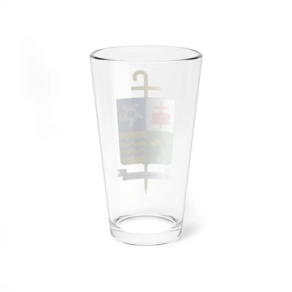 Escudo de la Diócesis de Granada en Colombia (Colombia) (Coat of Arms) Pint Glass 16oz - Go Mug Yourself