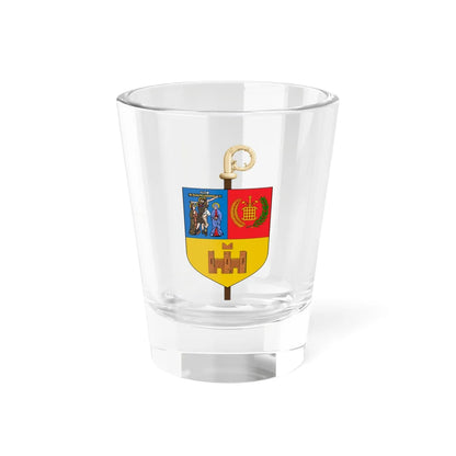 Escudo de la diócesis de Huesca (Spain) (Coat of Arms) Shot Glass 1.5oz 1.5oz - Go Mug Yourself