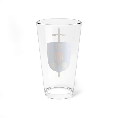 Escudo de la Diócesis de Jericó (Colombia) (Coat of Arms) Pint Glass 16oz - Go Mug Yourself