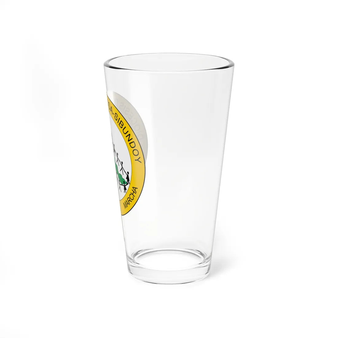 Escudo de la Diócesis de Mocoa-Sibundoy (Colombia) (Coat of Arms) Pint Glass 16oz - Go Mug Yourself