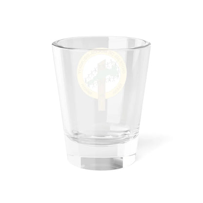 Escudo de la Diócesis de Mocoa-Sibundoy (Colombia) (Coat of Arms) Shot Glass 1.5oz - Go Mug Yourself