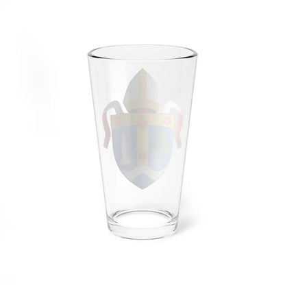 Escudo de la Diócesis de Ocaña (Colombia) (Coat of Arms) Pint Glass 16oz - Go Mug Yourself